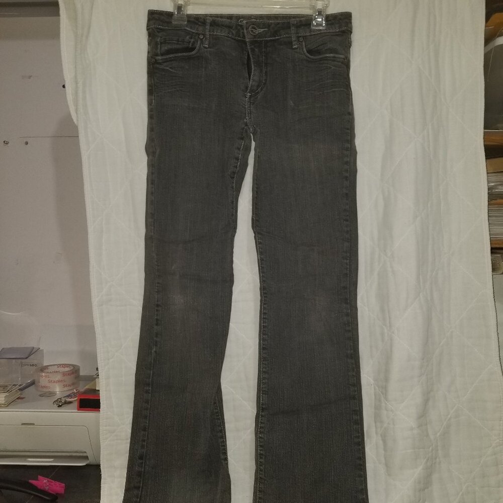 Common Genes Jeans Women's Size 6 Black  Stretch Denim Boot Cut (31X30)